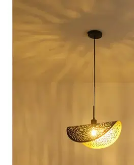 Svietidlá Eurolamp Luster na lanku 1xE27/15W/230V čierna 144-23017