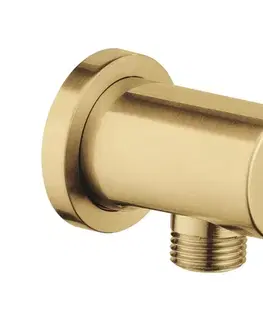 Svietidlá GROHE 27057GN0 - Nástenné kolienko RAINSHOWER DN 15 kartáčované zlaté 27057GN0