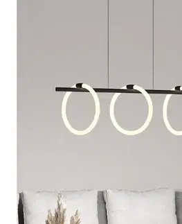 Svietidlá Eglo 900562 - LED Luster na lanku CARANACOA 3xLED/9W/230V 900562