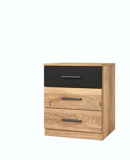 Spálňové zostavy BETKA zostava do spálne, dub Mauvella