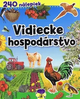 Nalepovačky, vystrihovačky, skladačky Vidiecké hospodárstvo - 240 nálepiek