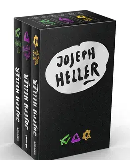 Svetová beletria Set Heller (Hlava XXII, Gold nad zlato, Niečo sa stalo) - Joseph Heller,Jarmila Samcová,Dušan Janák