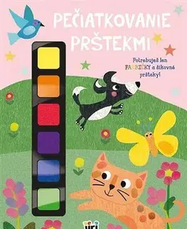 Pre deti a mládež - ostatné Pečiatkovanie prstíkmi - Zvieratká