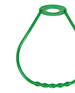 Predlžovacie káble  Madlo lustrové plast zelené