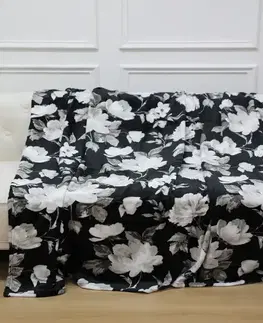 Ozdobné prikrývky Deka Pola 130x170 cm sivá