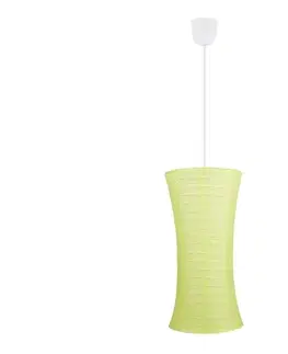 Svietidlá  Luster na lanku TAI 1xE27/60W/230V zelená 3496031-15