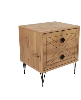 Konferenčné stolíky Nočný stolík Luna Pine