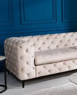 Pohovky a gauče Chesterfield pohovka ZETHOS Dekorhome