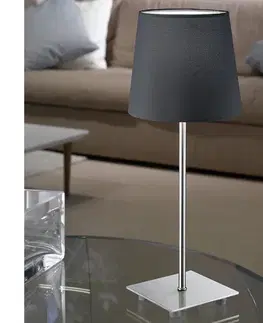 Lampy Eglo 54906 - LED Stolná lampa 1xE14/6W/230V šedá/chróm 54906