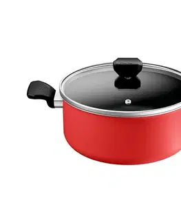 Panvice a hrnce Tefal - Hrniec s pokrievkou EASY START 24 cm B4464602