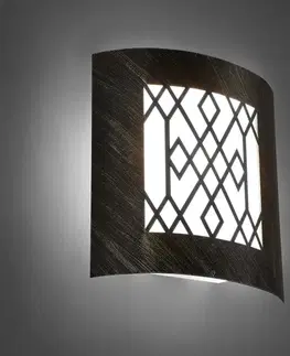 Vonkajšie nástenné svietidlá Moderná vonkajšia nástenná lampa hrdzavohnedá IP44 - Emmerald Classic