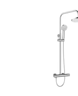 Sprchy a sprchové panely INVENA - Sprchový stĺp STONE PLUS, chróm AU-P3-001-V
