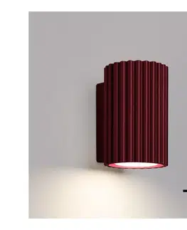 Svietidlá BRILAGI - LED nástenné svietidlo CRESTO 1xGU10/10W/230V 10 cm bordové BR.1929