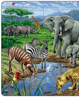 LARSEN puzzle Larsen Puzzle Puzzle Savana -nová Larsen FH30-ZZ