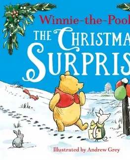 Leporelá, krabičky, puzzle knihy Winnie-the-Pooh The Christmas Surprise - Disney