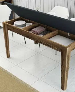 Konferenčné stolíky Jedálenský stôl Milan Walnut and Anthracite