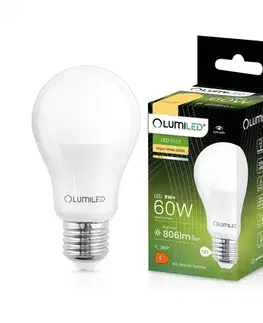 Žiarovky Žiarovka Lumiled A60 8W 830 E27 806lm 3000K