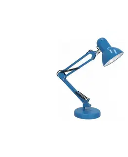 Lampy  Stolná lampa AURIQ 1xE27/60W/230V modrá 004827