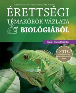 Učebnice pre SŠ - ostatné Érettségi témakörök vázlata biológiából (közép- és emelt szinten) - A 2017-től érvényes érettségi követelményrendszer alapján - Juhász Katalin,Adrien Vargáné Lengyel