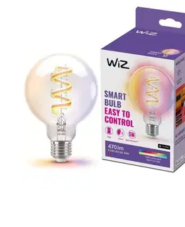 Žiarovky LED RGBW Stmievateľná žiarovka G95 E27/6,3W/230V 2200-6500K Wi-Fi - WiZ 8720169072190