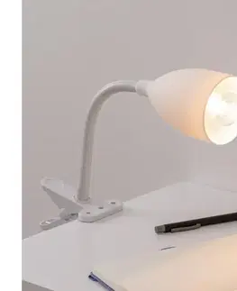 Lampy Atmosphera - Lampa s klipom SILY 1xE14/7W/230V biela 116178C