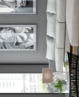Stolové lampy Béžová stolná lampa, 60W E27 Femo