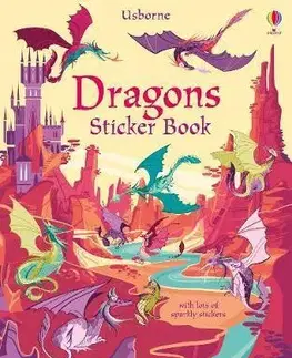 V cudzom jazyku Dragons Sticker Book - Fiona Watt