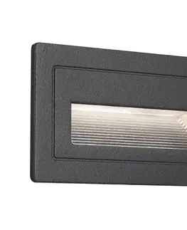 Svietidlá Paulmann 94383 - LED/4W IP44 Vonkajšie vstavané svietidlo LONG 230V 94383