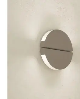 Svietidlá Eglo 902121 - LED Vonkajšie nástenné svietidlo PIANOSA LED/4,5W/230V IP44 béžová 902121
