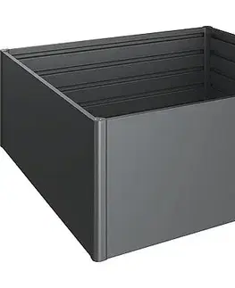 Truhlíky Biohort Zvýšený kvetináč na zeleninu BIOHORT 201,6 x 201,6 x 77 cm (tmavo šedá metalíza)