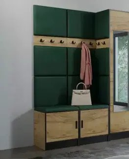 Všetky produkty Predsieňový nábytok Roj 21 craft + Kronos 19 zelená