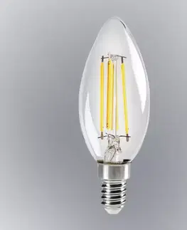Žiarovky Žiarovka FILAMENT XLED C35 E14 4.5W NW 29619
