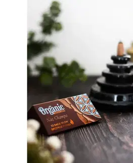 Svietniky Sada 12 vonných františkov so spätným tokom, Nag Champa