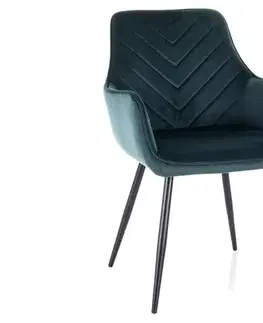 Jedálenské stoličky a kreslá Stolička Fig Velvet
