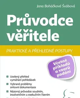 Právo ČR Průvodce věřitele - Jana Boháčková Švábová