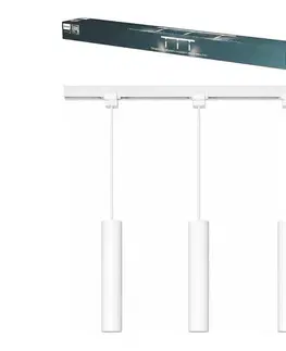 Svietidlá Philips - Závesný luster na lane v lištovom systéme EASYLINK 3xGU10/7W/230V 1 m biely 8721103091260
