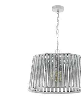 Svietidlá Eglo 33045 - Luster na reťazi KINROSS 1xE27/60W/230V 33045