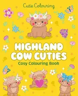 Pre deti a mládež - ostatné Highland Cow Cuties Colouring Book - Suzanne Washington