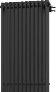 Radiátory do kúpeľne MEXEN - Kansas vykurovací rebrík/radiátor 1200 x 420 mm, 975 W, čierny W204-1200-420-00-70