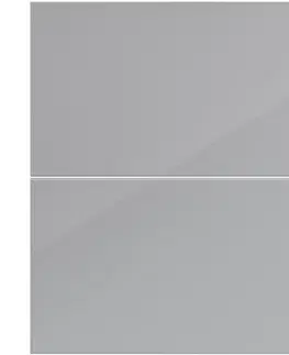 Dvierka a čelá zásuviek pre kuchynske skrinky Kuchynská predná časť D60s2+1  L9 K268 Sivá Hg Griii