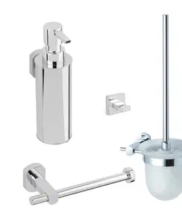 Doplnky do kúpeľne Cenově zvýhodněný set doplňků SAT Cube way SATDBSPI1 SATDBSPI1