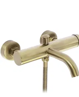 Kúpeľňové batérie REA - Vaňová batéria Spot Brush Gold REA-B2083