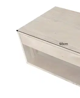 Nočné a toaletné stolíky Nočný stolík LAMIA Dekorhome