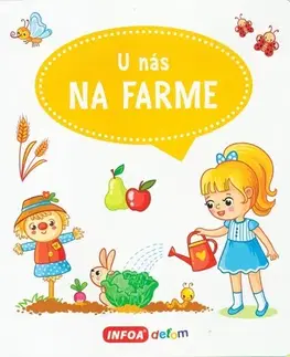 Leporelá, krabičky, puzzle knihy Veľká knižka so záložkami - U nás na farme