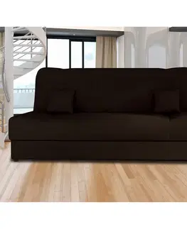 Pohovky Pohovka VICTORIA hnedá