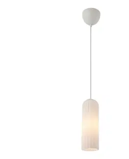 Svietidlá Nordlux - Závesný luster MIELLA na lanku 1xE27/25W/230V biely 2412523001