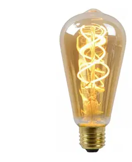 LED osvetlenie LED Žiarovka so senzorom súmraku FILAMENT E27/4W/230V 2200K - Lucide 49034/04/62 49034/04/62