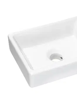 Umývadlá Elvisia Keramické umývadlo VEDEA 40 | biely lesk 40 cm