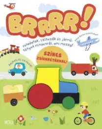 Príprava do školy, pracovné zošity Brrr - Feladatok, színezők és jármű