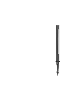 LED osvetlenie Ideal Lux - LED vonkajšie svietidlo JEDI LED/7W/230V 40 cm CRI 90 IP65 antracit 363721